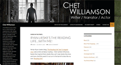 Desktop Screenshot of chetwilliamson.com